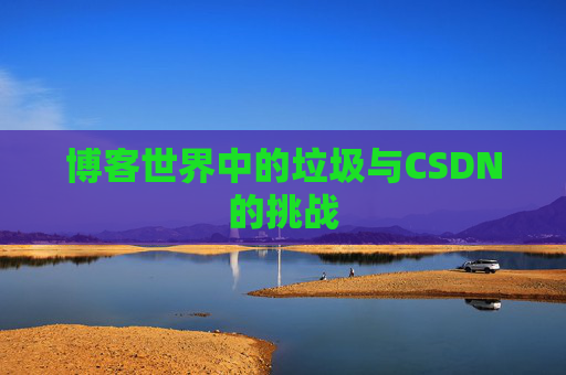 博客世界中的垃圾与CSDN的挑战